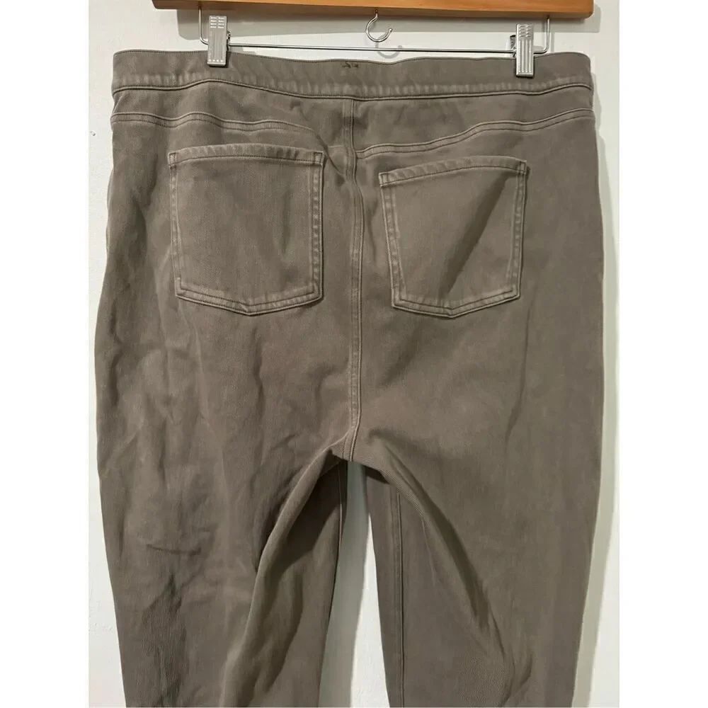 Spanx NWT 3X earthy taupe ankle Jean-ish leggings - Picture 4 of 6